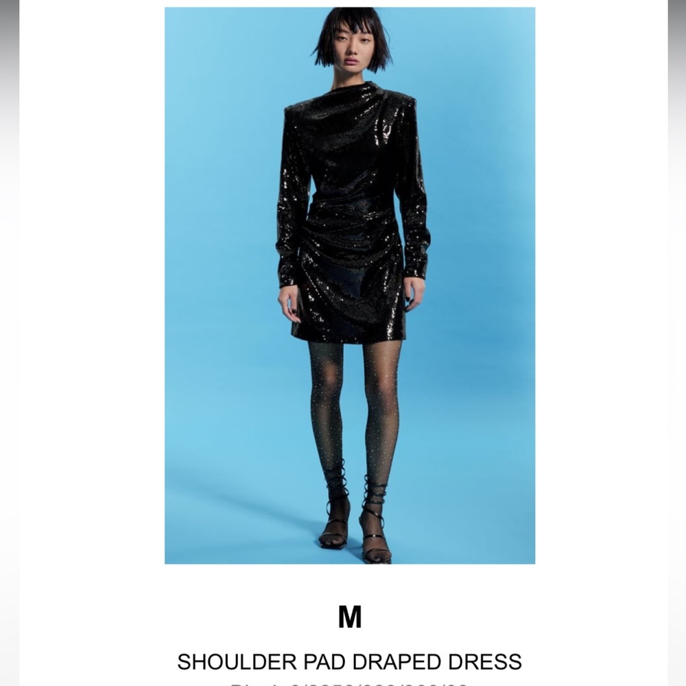 Zara sparkling dress